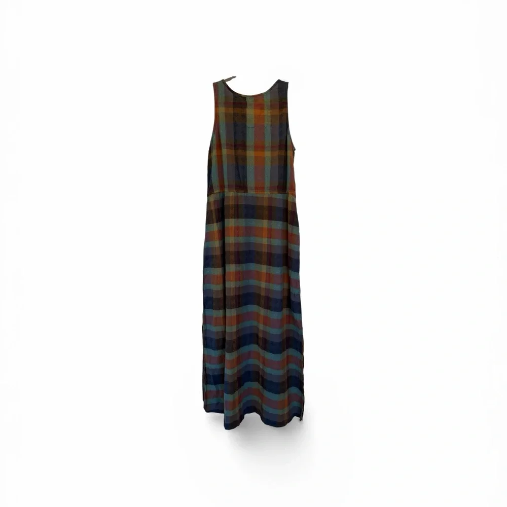 Ace & Jig Multicolor Striped Midi Dress Cottagecore Boho Spring - Picture 2 of 8